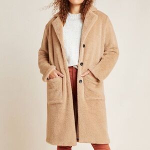 Sanctuary Women's Colleen Faux Fur Coat from Anthropologie - sz small
